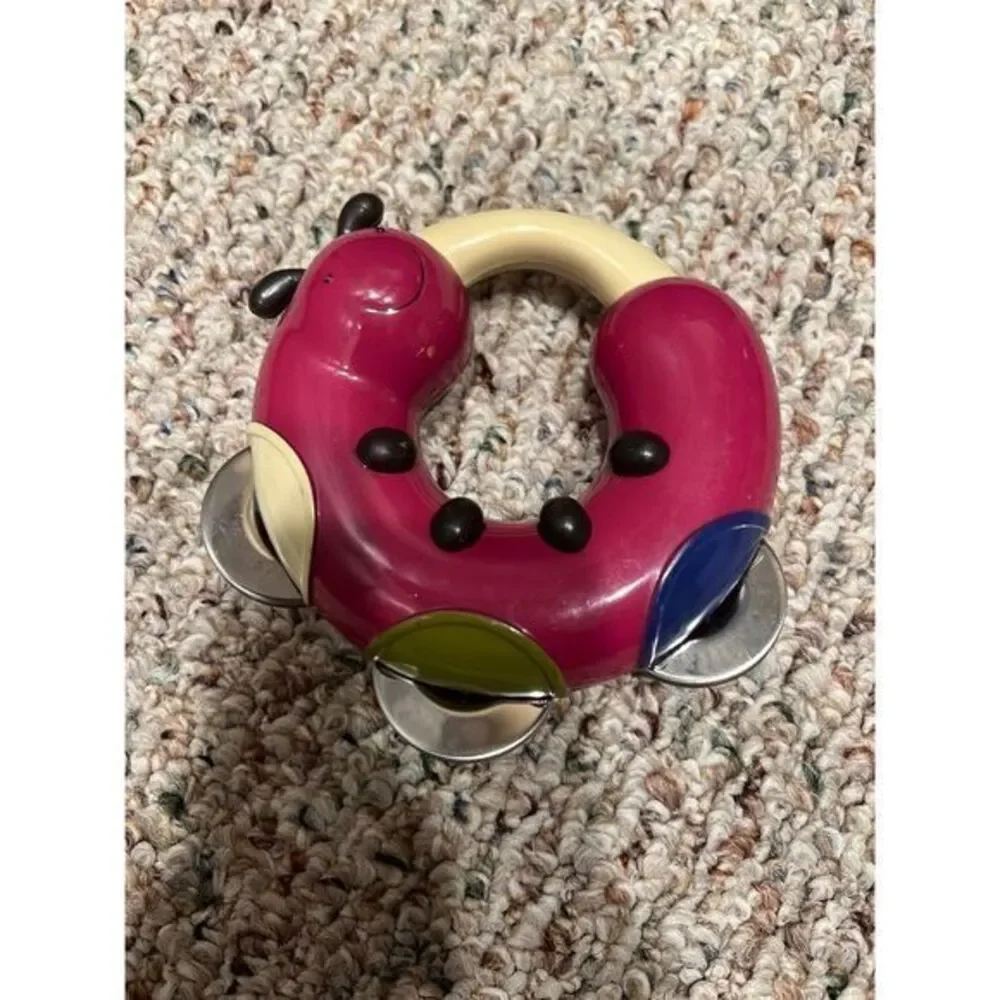 B music set‎ green drum purple tambourine
